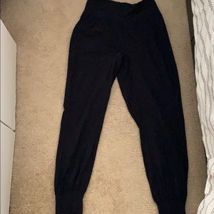 Black Lululemon Joggers Size 6